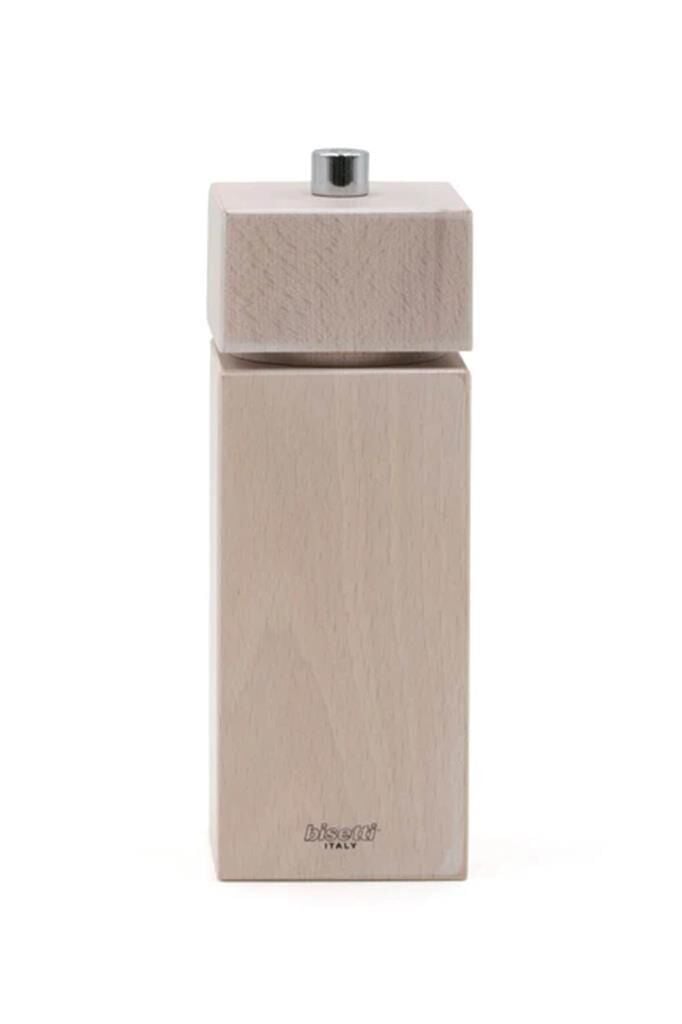 Bisetti Trento Kayın Ağacı Karabiber Değirmeni Natural 16.5 Cm