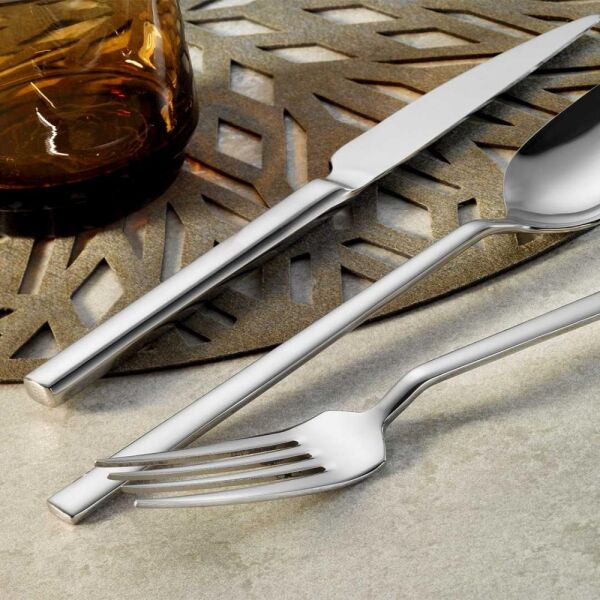 Lugga Doğa Model 18/10 Yemek Çatalı 12 Adet