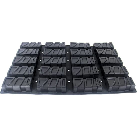Globy Flexpan Şekilli Silikon Kek Kalıbı 20'li