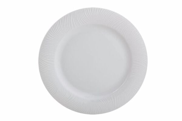 Porland Lara Beyaz Düz Tabak 25 Cm 12’li – 183325