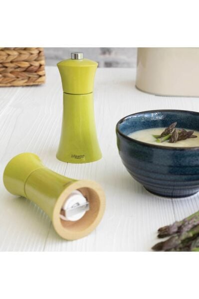 Bisetti Rimini Karabiber Değirmeni Açık Yeşil 13 Cm