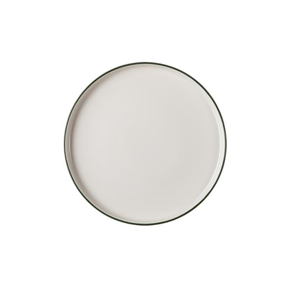 ID Fine Modest Green Düz Tabak 21 cm 6’lı