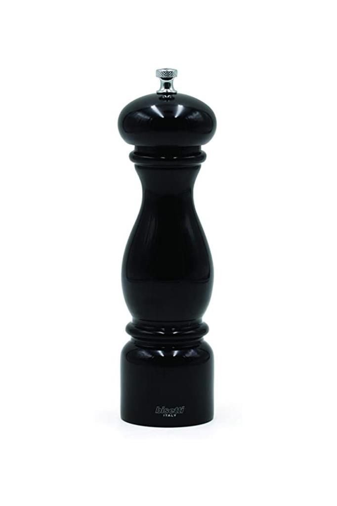 Bisetti Firenze 6250LNL Karabiber Değirmeni Siyah 22 Cm
