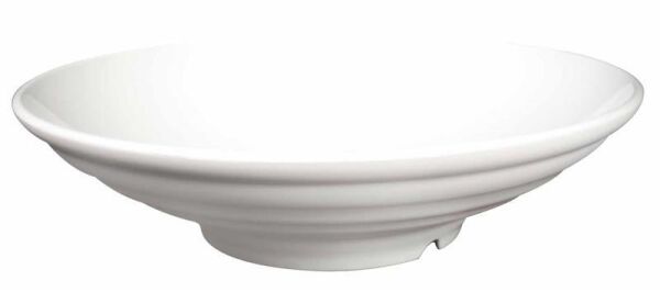 Globy Yuvarlak Kase Beyaz 26×26 Cm