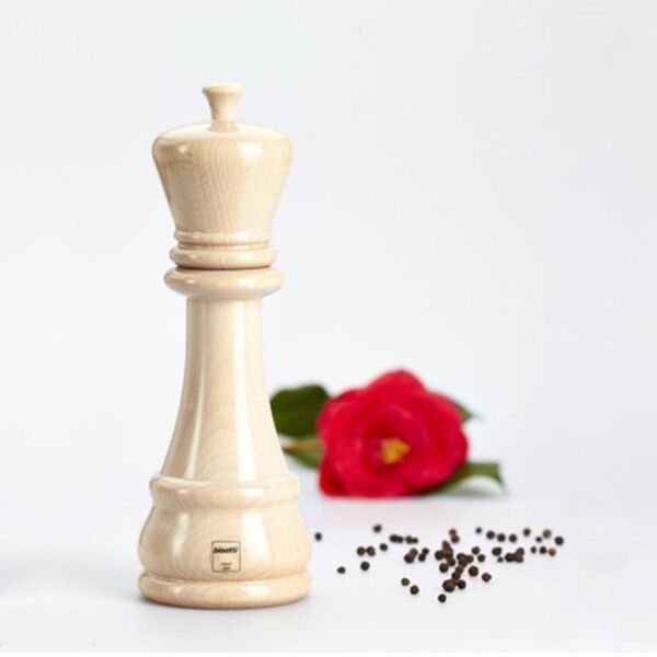 Bisetti Satranç Serisi Kral 33712 Karabiber Değirmeni Beyaz 23 Cm