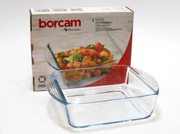 Paşabahçe 59854 Kare Borcam Tepsi 1040 cc