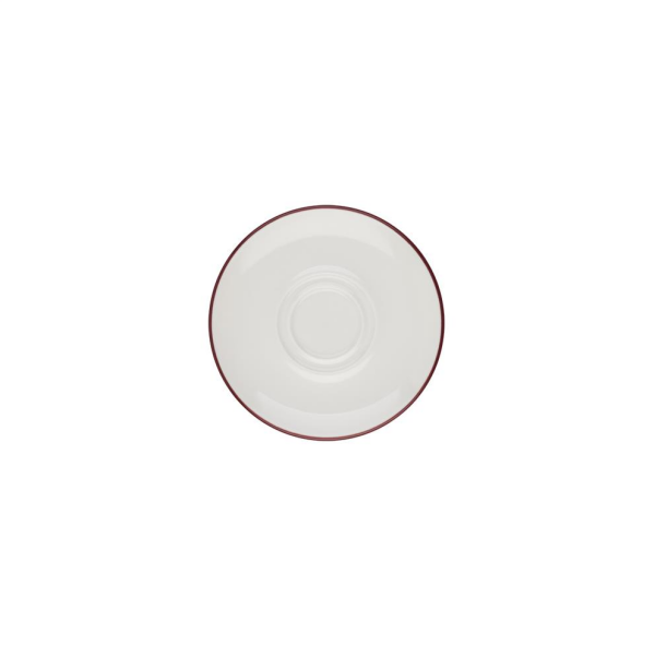 ID Fine Modest Maroon Lona Fincan Tabağı 16 cm 12'li
