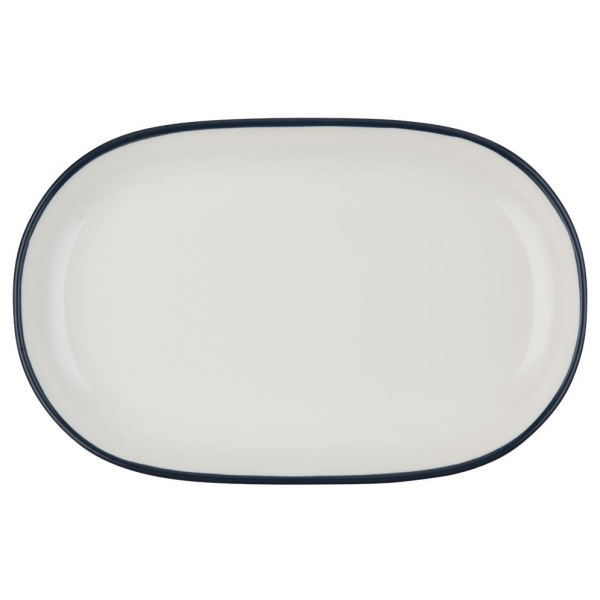 ID Fine Modest Navy 37 cm Oval Kayık 6’lı
