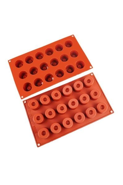 Globy Silikon  Savarin - Tartolet Kalıbı 18'li