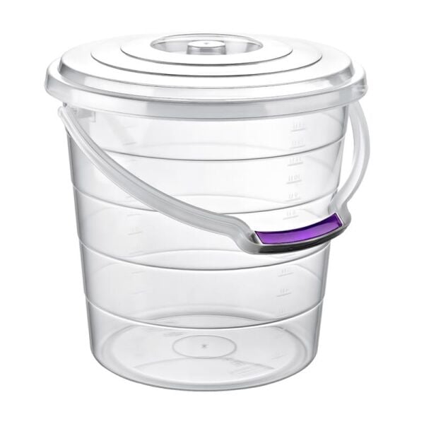 Hobbylife Şeffaf Kapaklı Su Kovası 20 Lt