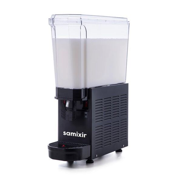 Samixir Klasik Mono Soğuk İçecek Dispenseri 20 Lt Karıştırıcılı Siyah