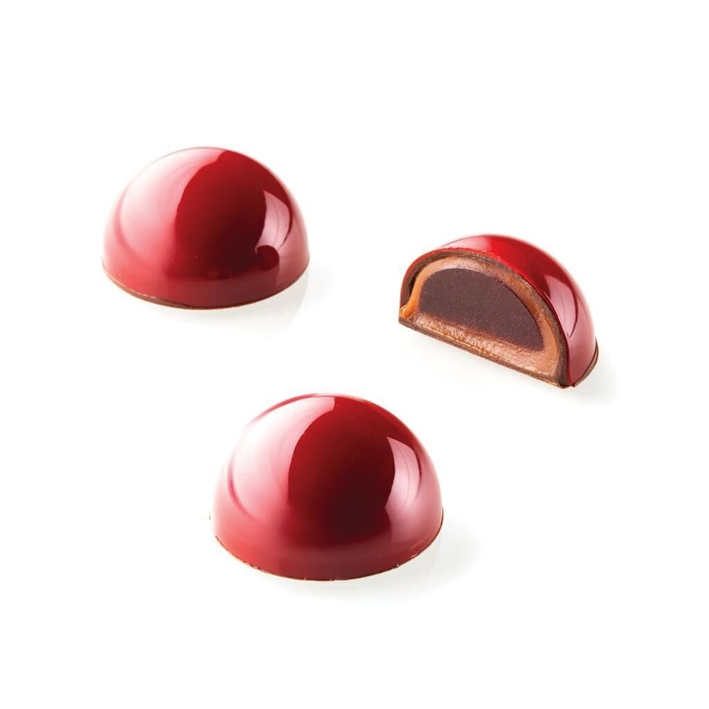 Silikomart CH013 Yarımküre Takımı Silikon Kek Kalıbı 24'lü