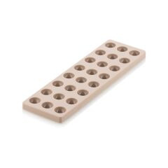 Silikomart CH013 Yarımküre Takımı Silikon Kek Kalıbı 24'lü