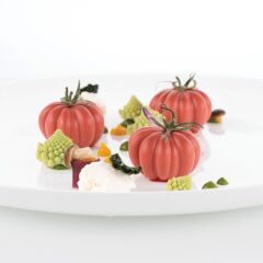Silikomart Pomodoro 24 Domates Desen Silikon Kek Kalıbı 12'li