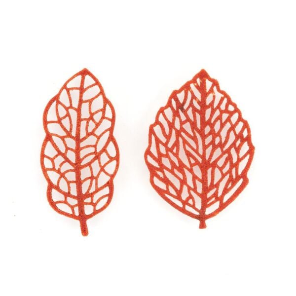 Silikomart Foresta Yaprak Desen Silikon Kek Kalıbı 24'lü