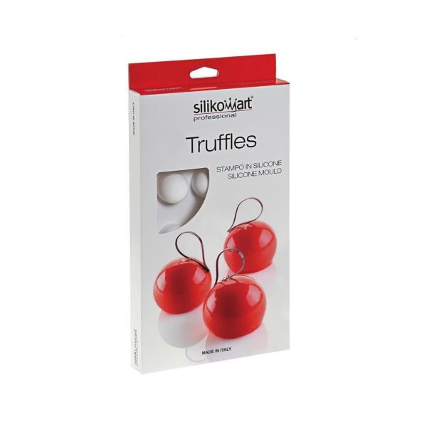 Silikomart Truffles 120 Trüf Mantarı Silikon Kek Kalıbı 8'li