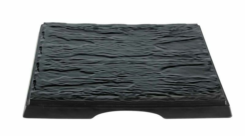 Globy Açık Büfe Kare Servis Sunum Tabağı 30x30x2,8 cm