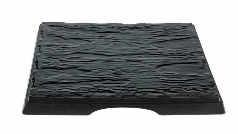 Globy Açık Büfe Kare Servis Sunum Tabağı 30x30x2,8 cm
