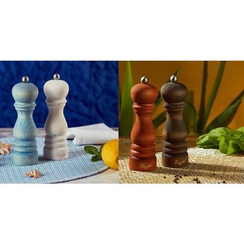 Bisetti Shabby Tuz Değirmeni Vintage Fildişi 16,5 cm