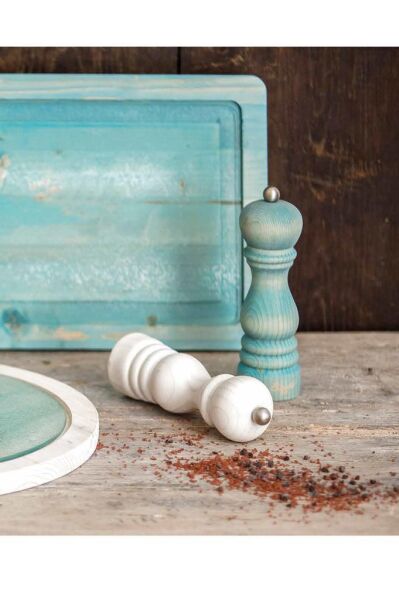 Bisetti Shabby Tuz Değirmeni Vintage Fildişi 16,5 cm