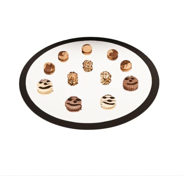 Zicco Aynalı Yuvarlak Teşhir Standı, 60 cm