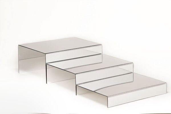 Zicco Aynalı Merdiven Teşhir Standı, 26x35x5 cm