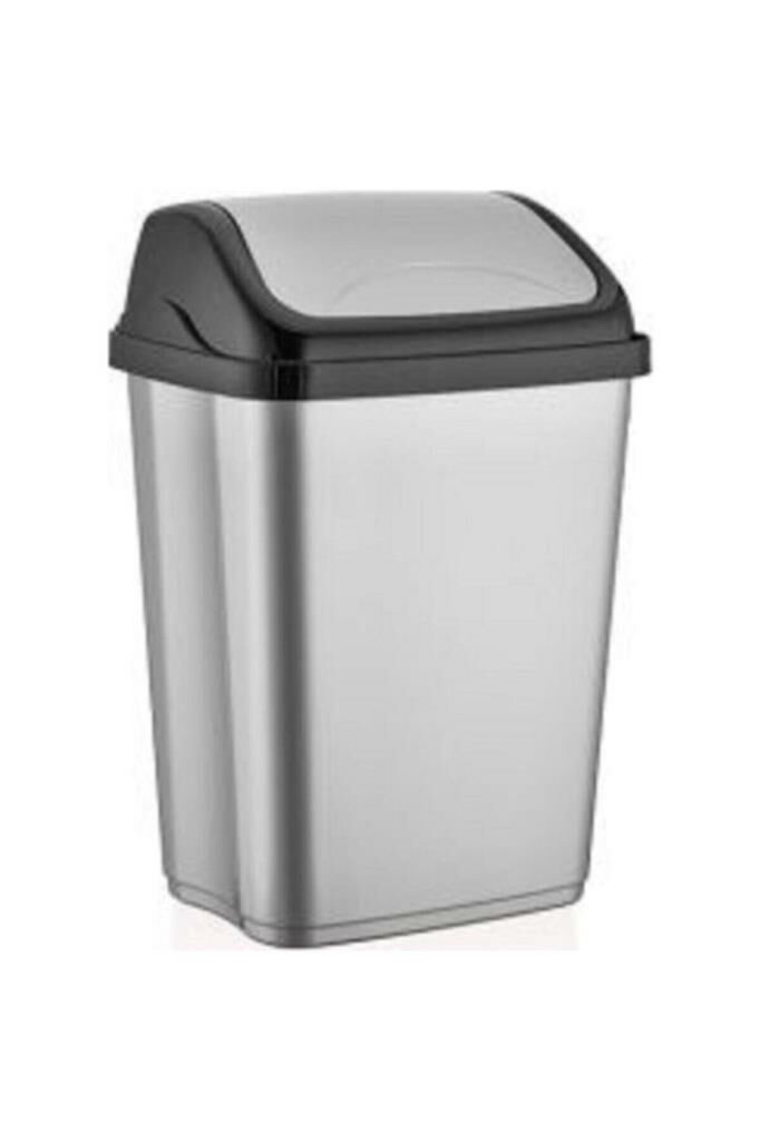 Hobbylife Vittorio Sallanır Kapak Çöp Kovası Pembe 5 Litre