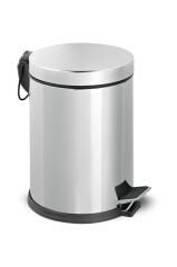 Efor Metal 430 Kalite Pedallı Çöp Kovası 16 Litre