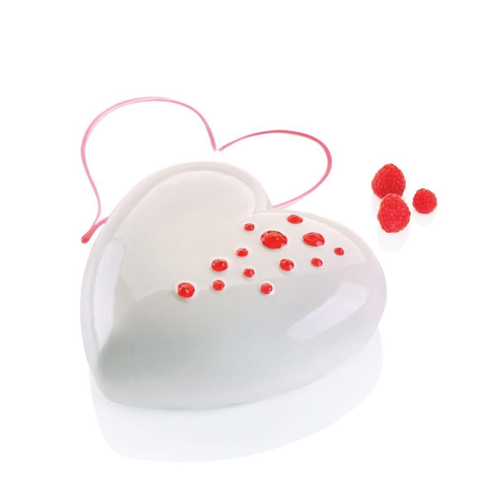 Silikomart Ti Amo Kalp Pasta Kalıbı – 17 × 16,4 cm - 32.890.87.0065