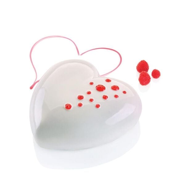 Silikomart Ti Amo Kalp Pasta Kalıbı – 17 × 16,4 cm - 32.890.87.0065