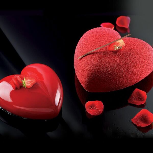 Silikomart Ti Amo Kalp Pasta Kalıbı – 17 × 16,4 cm - 32.890.87.0065