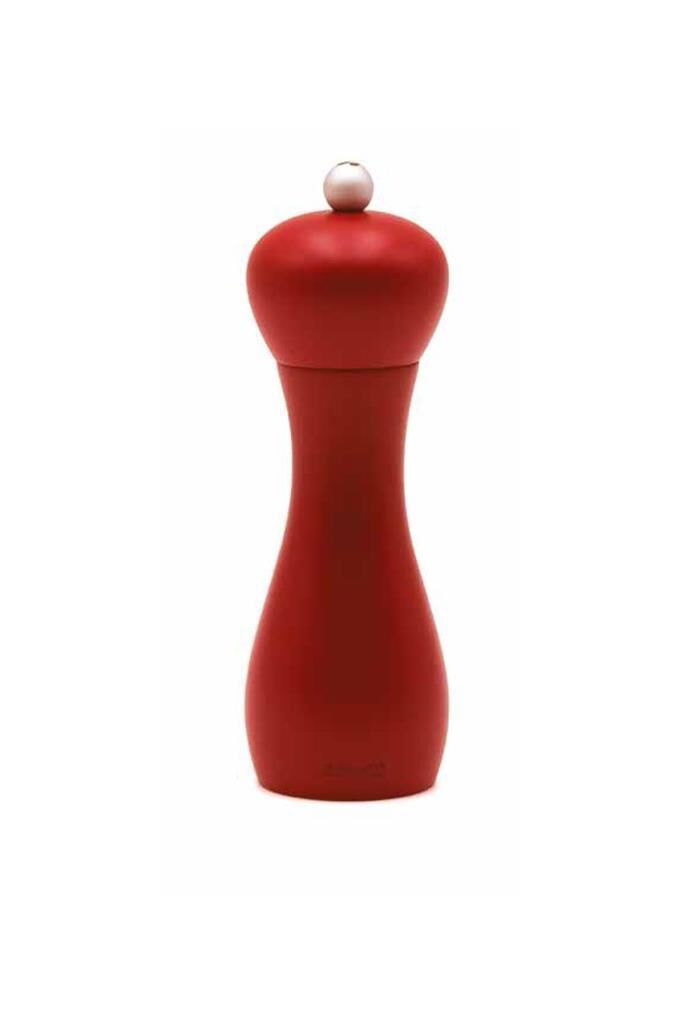 Bisetti Rimini Karabiber Değirmeni Mat Kırmızı 18 cm