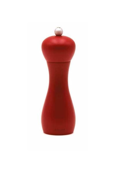 Bisetti Rimini Karabiber Değirmeni Mat Kırmızı 18 cm