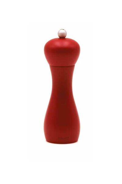 Bisetti Rimini Karabiber Değirmeni Mat Kırmızı 18 cm