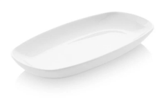 Güral GBS Orlando 29x17 cm Kayık Tabak Dekorsuz 6'lı