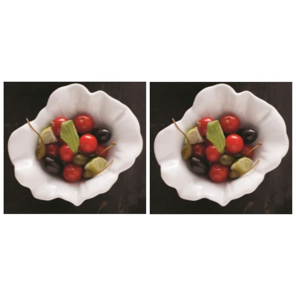 Güral Porselen Yaprak Kase 18 cm 2'li