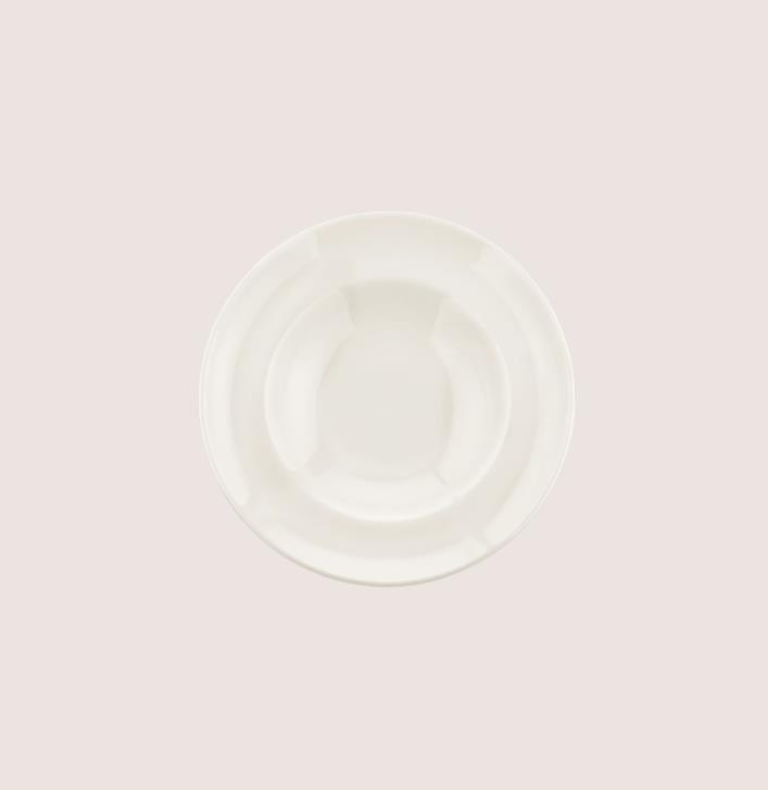 Bonna Porselen Gourmet Deep Plate 24 cm 400 cc 6’lı