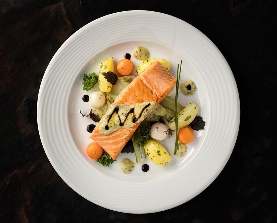 Bonna Porselen Loop Düz Tabak 21 cm 12'li