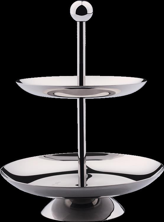 Aryıldız 2 katlı Lokum Sunumluk 10x15 cm