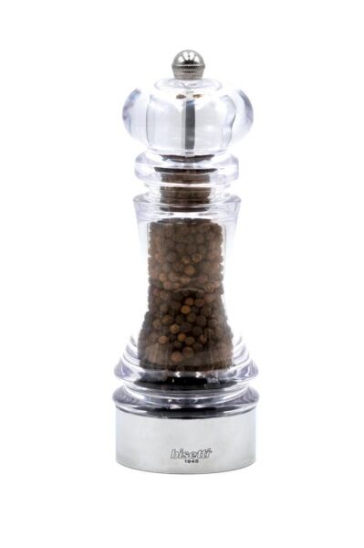 Bisetti Perugia Akrilik Karabiber Değirmeni 18 cm