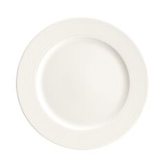 Bonna Porselen Loop Düz Tabak 27 cm 12'li
