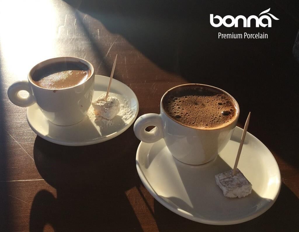 Bonna Porselen Banquet Espresso Fincanı 70 cc 6'lı