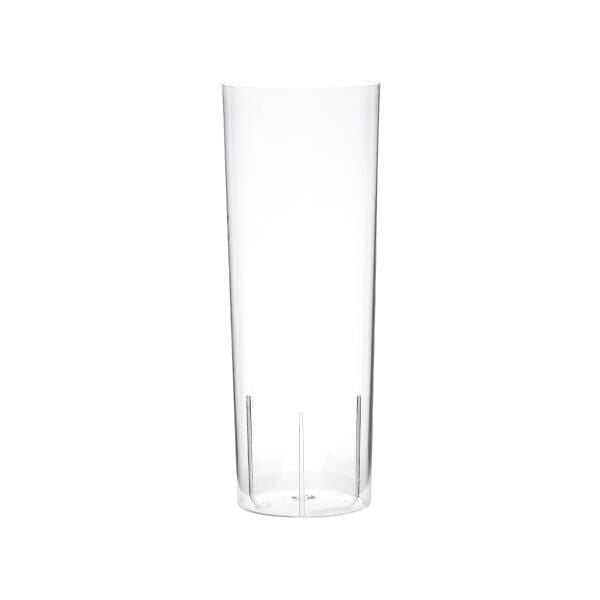 Rubikap RC.300 Tek Kullanımlık Kokteyl Bardağı, 300 ml, Şeffaf