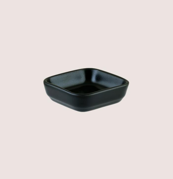 Bonna Porselen Notte Mood Kare Kase 9 cm 55 cc 6'lı