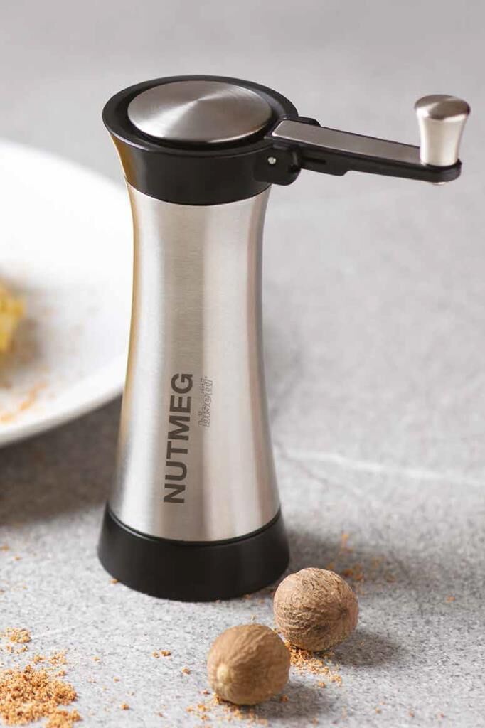 Bisetti Nutmeg Muskat Değirmeni Çelik 13 cm