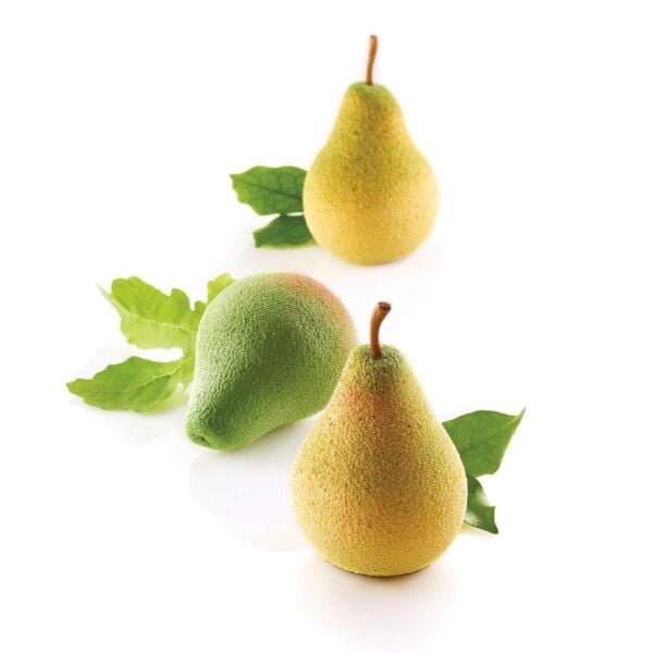 Silikomart Pera & Fico 115 Armut & İncir Silikon Kek Kalıbı 5'li