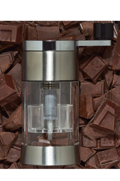 Bisetti Çikolata Değirmeni Çelik-Akrilik 13 cm