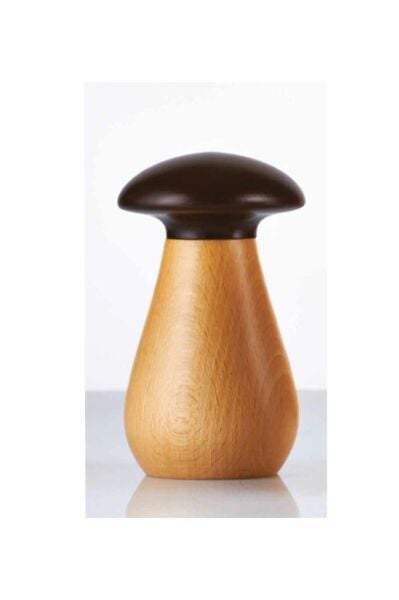 Bisetti Mantar Baharat Değirmeni Siyah 13,5 cm