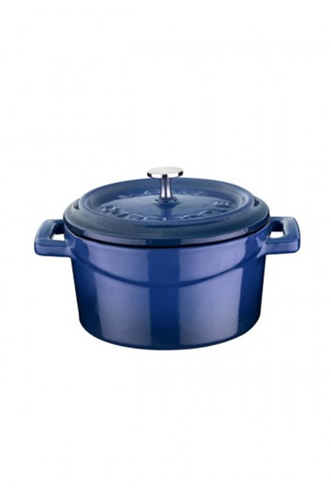Lava Döküm Trendy Mini Tencere 10 cm Mavi