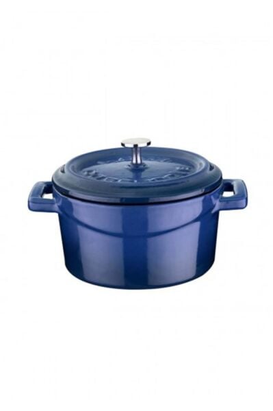 Lava Döküm Trendy Mini Tencere 10 cm Mavi